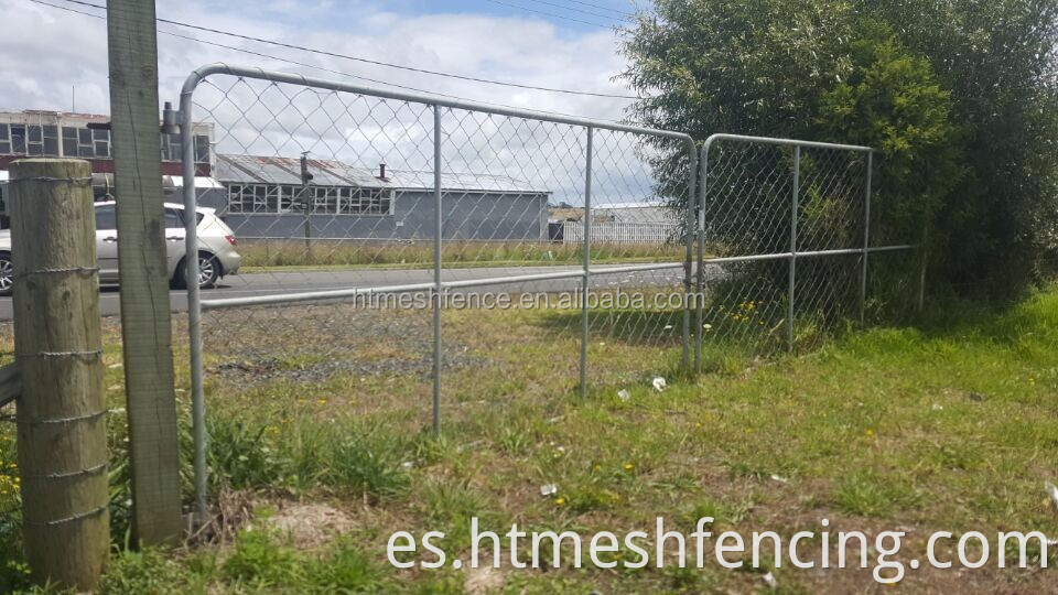 Galvanizado 7 Puertas de seguridad de campo de granja de metal galvanizado/7 bar de campo Galvanized Gates